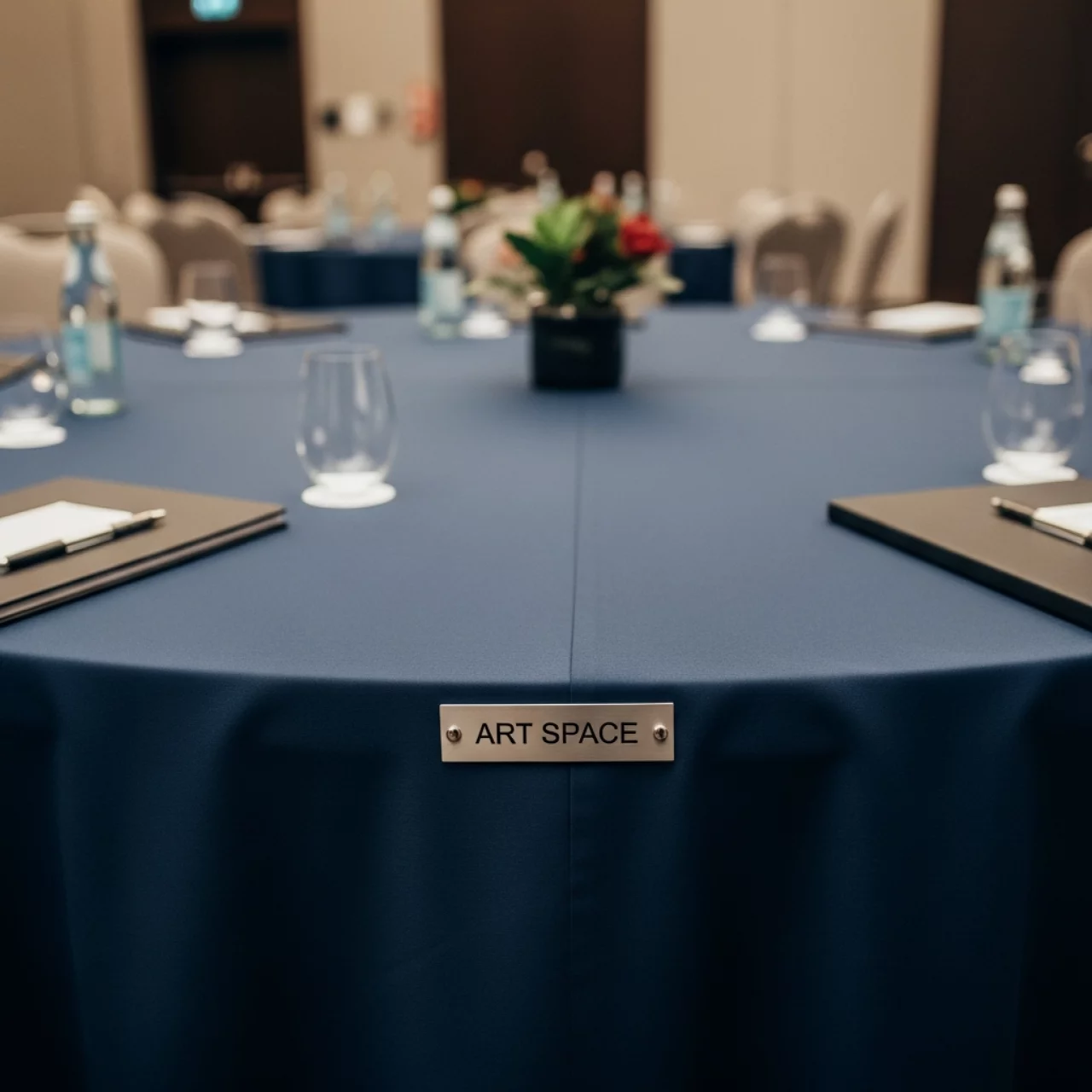 Аренда Скатерть на круглый стол 160 см в Маринс Парк Отеле — ART SPACE