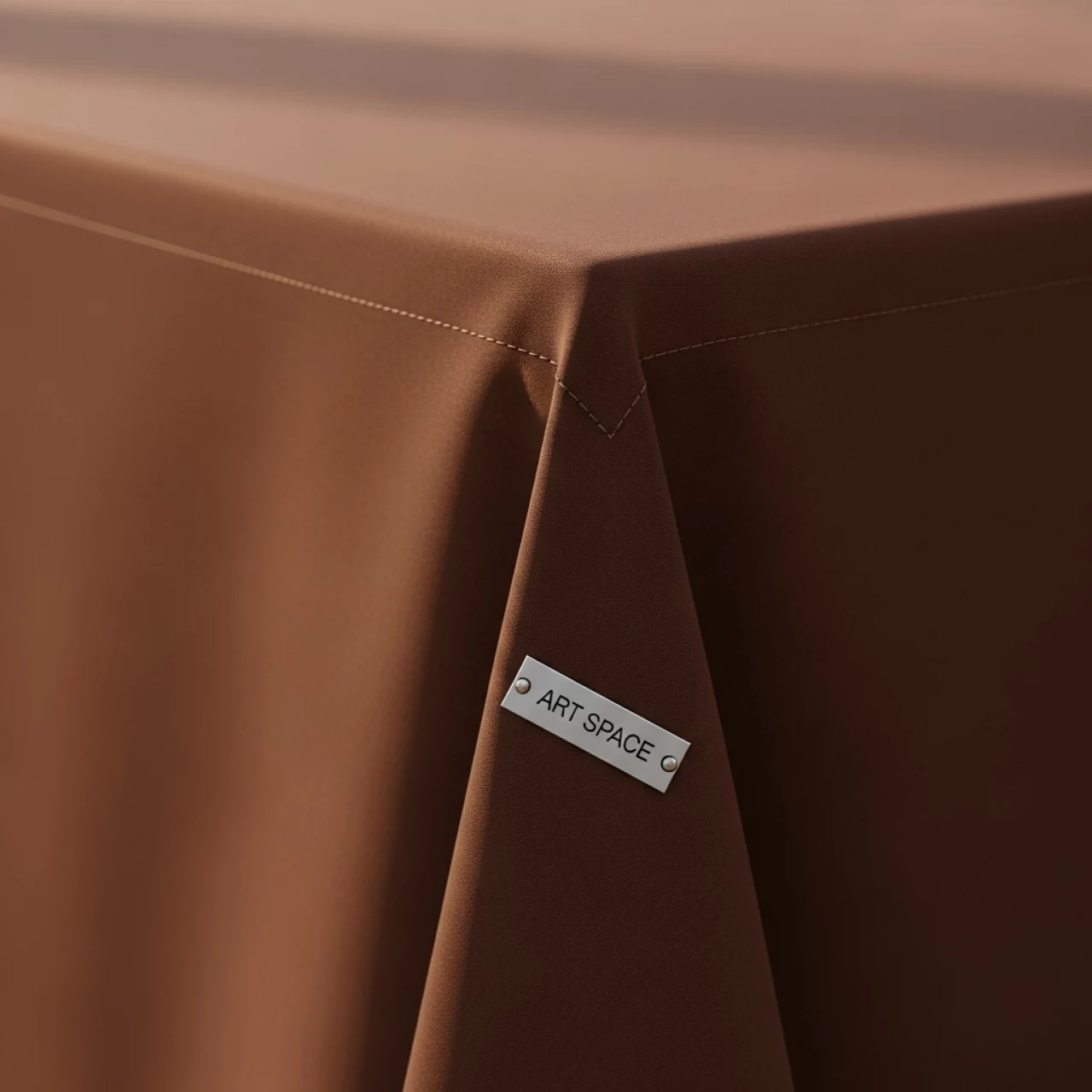 Аренда Скатерть прямоугольная 1,5х2,5 м коричневая в этно-парке «Моя Россия» — ART SPACE