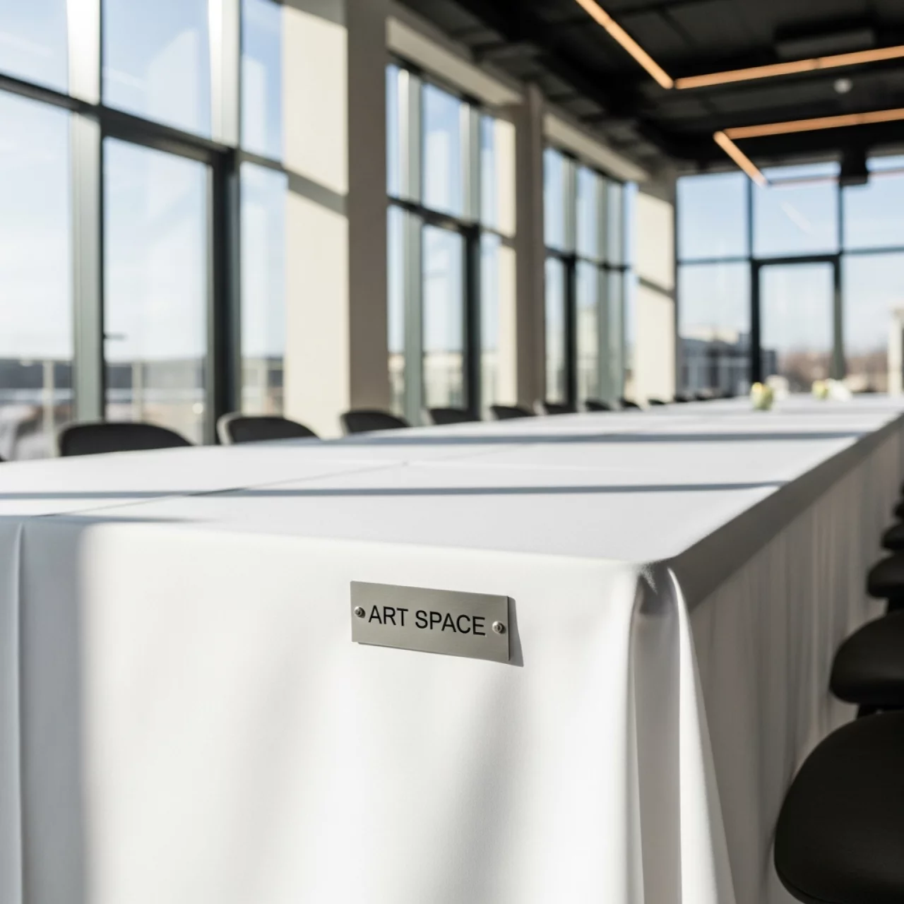 Аренда Скатерть прямоугольная белая 2,1х3,1 м в Rixos Krasnaya Polyana — ART SPACE