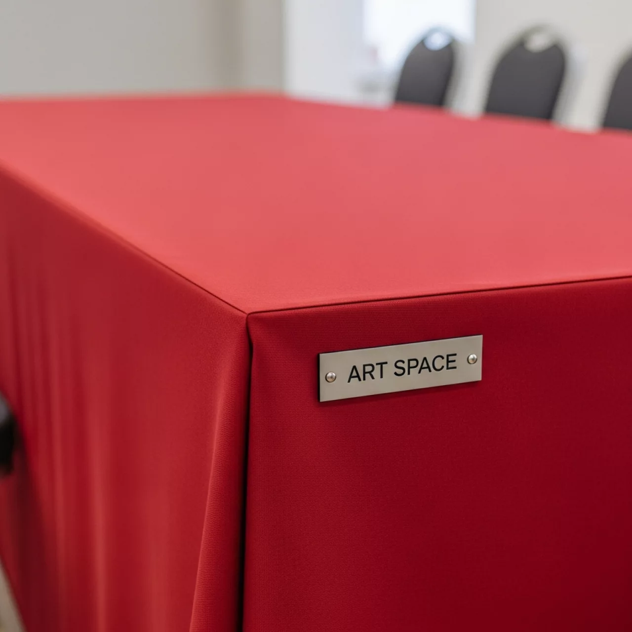 Аренда Скатерть прямоугольная "Габардин" красная 2000х1500 мм в санатории «Октябрьский» — ART SPACE