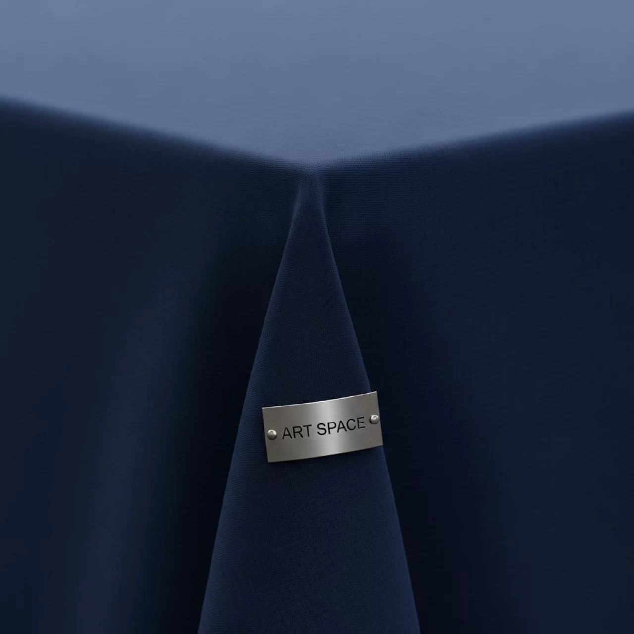 Аренда Скатерть прямоугольная габардиновая Rondo темно синяя в Rodina Grand Hotel & SPA — ART SPACE