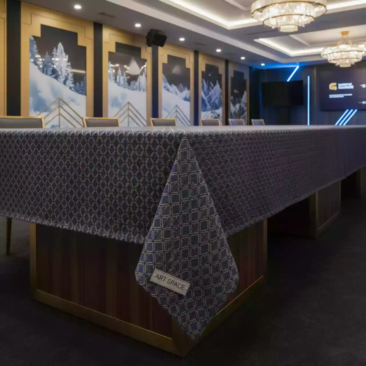 Аренда Скатерть прямоугольная профполотно 135х210 см в банкетном зале «Дельфин» — ART SPACE