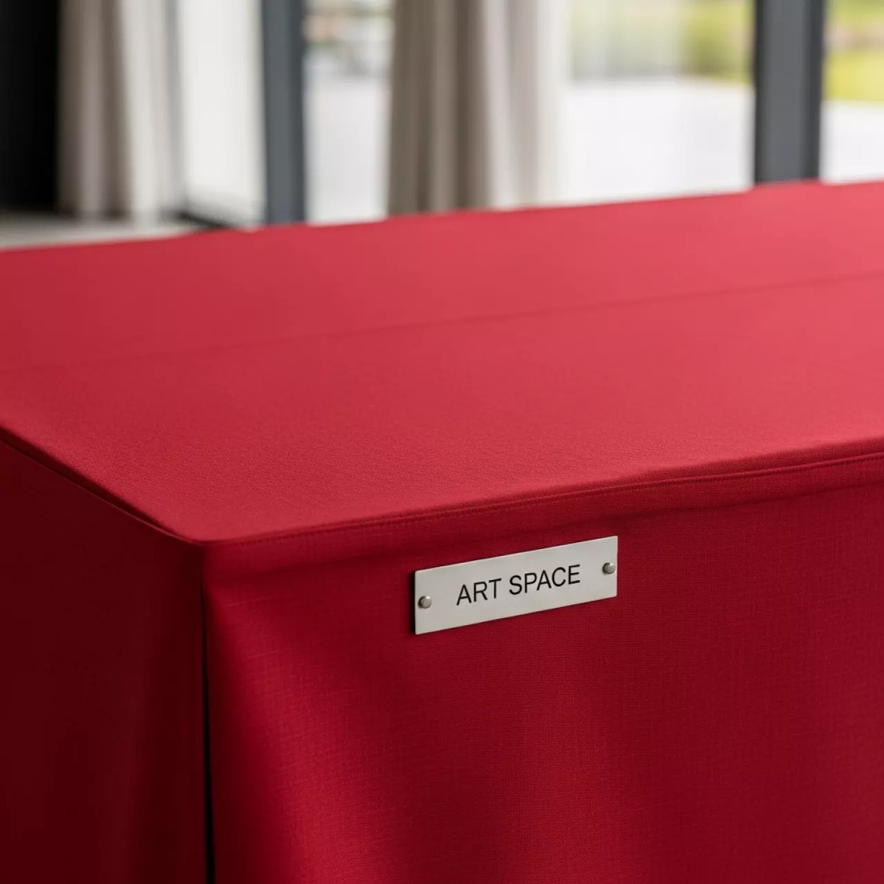 Аренда Скатерть прямоугольная ричард красная 2000х1500 мм в Novotel Resort — ART SPACE