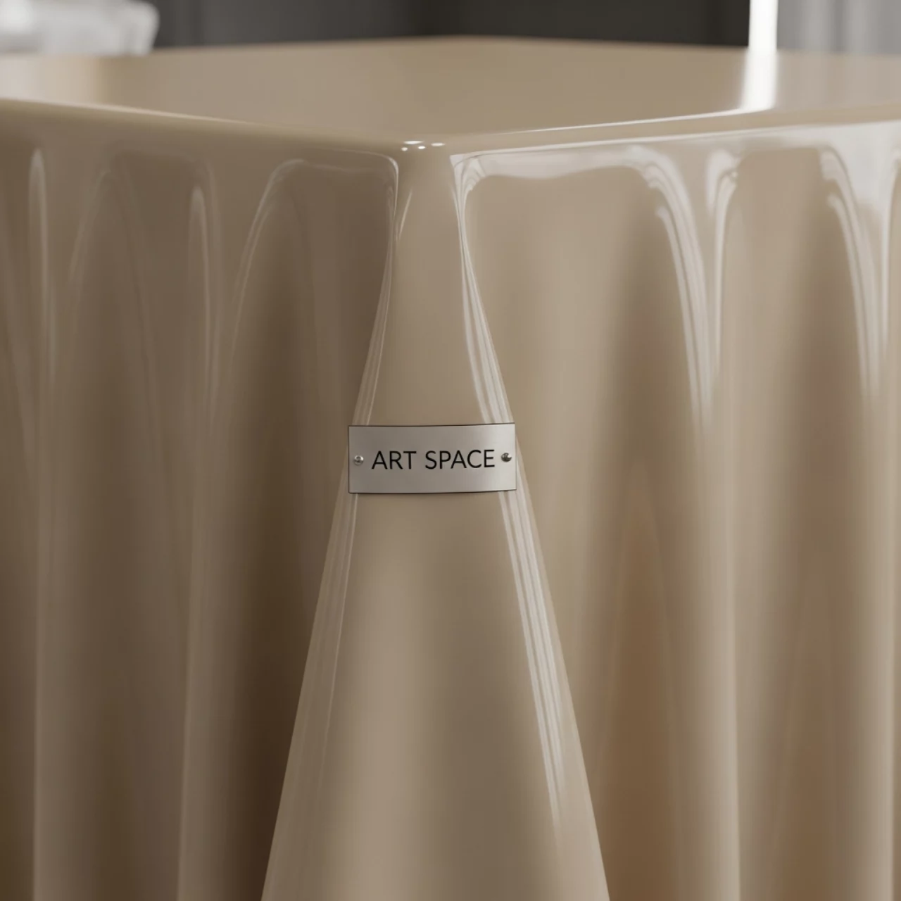 Аренда Скатерти бежевые глянец 240х240 см в Гранд Отель Сочи — ART SPACE