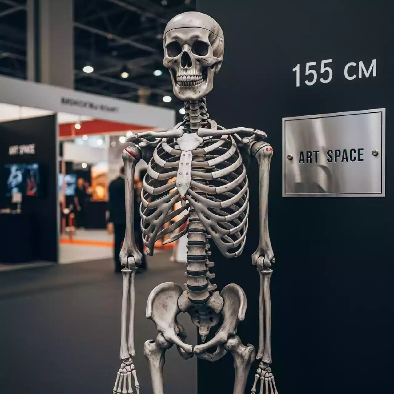 Аренда Скелет для Хеллоуина пластиковый 155 см в Radisson Blu Resort & Congress Centre — ART SPACE