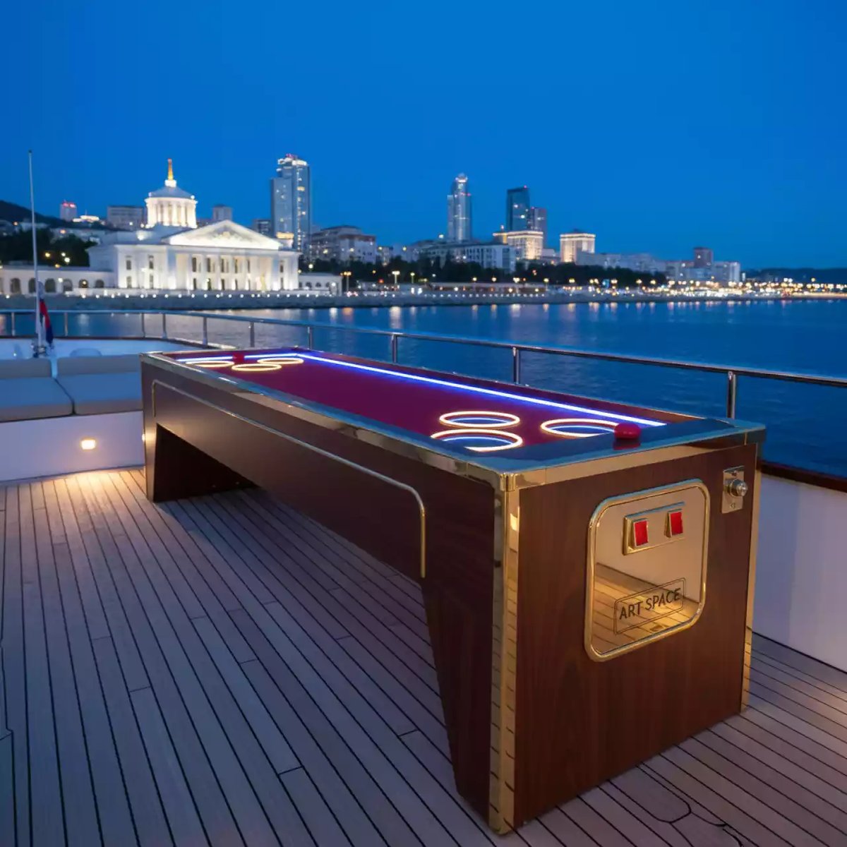 Аренда Скибол на VIP теплоходе (Морпорт Сочи) — ART SPACE