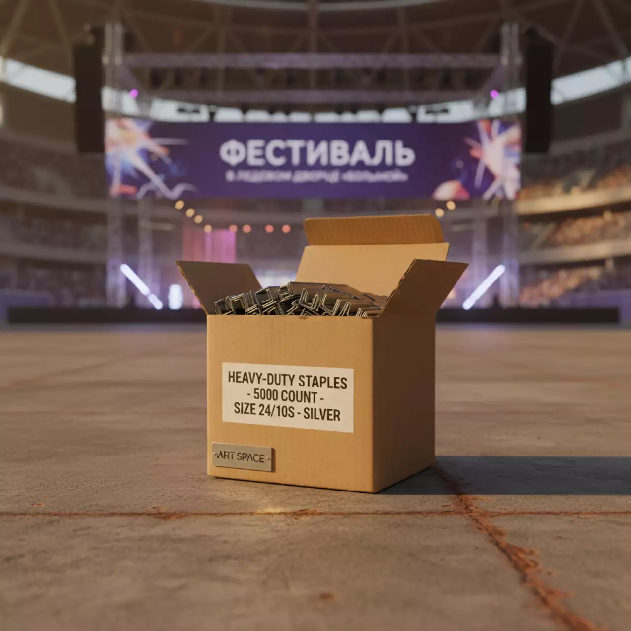 Аренда Скобы Nagel 24 10S 5000 шт. в ледовом дворце «Большой» — ART SPACE