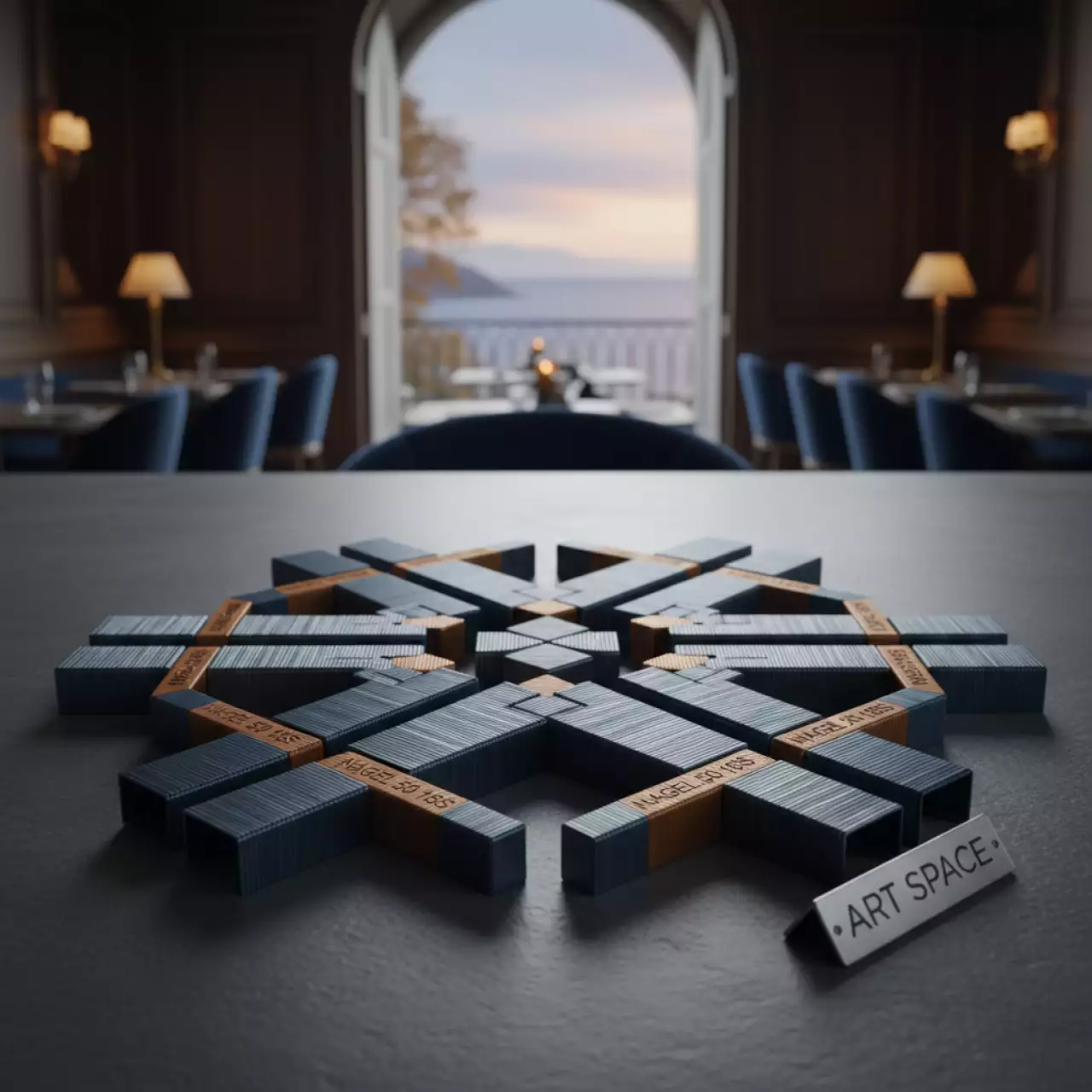 Аренда Скобы Nagel 50 18S в ресторане «Sanremo» — ART SPACE