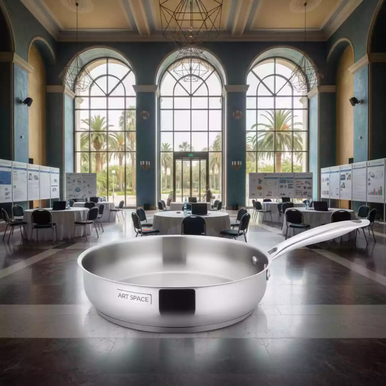 Аренда Сковорода без крышки 240 мм в санатории «Сочи» — ART SPACE