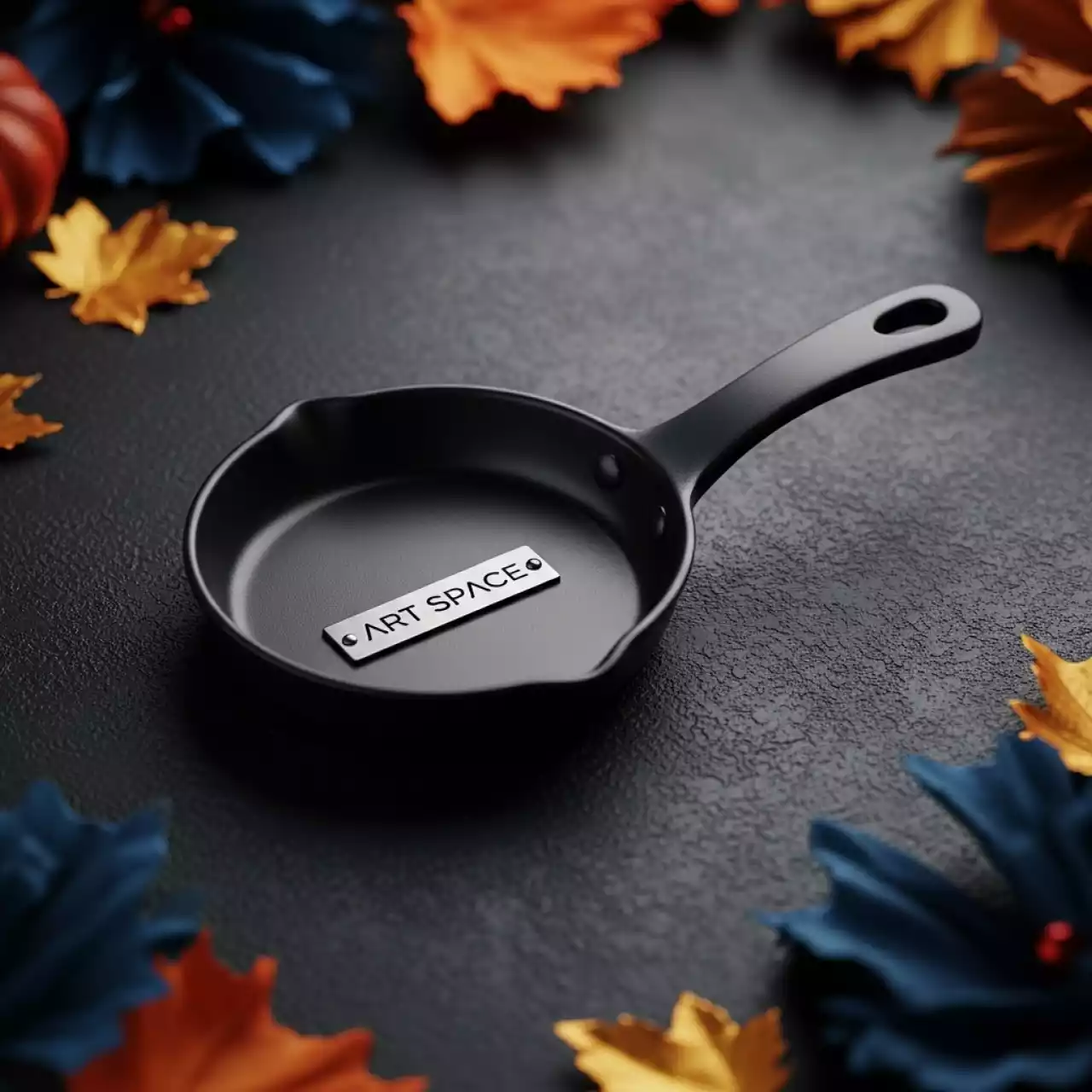 Аренда Сковорода с ручкой чёрная диаметр 107 мм на пляже «Ривьера» — ART SPACE