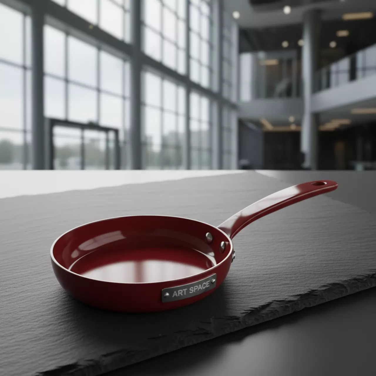 Аренда Сковорода с ручкой красная 80 мм 50 мл в ОКЦ «Галактика» — ART SPACE