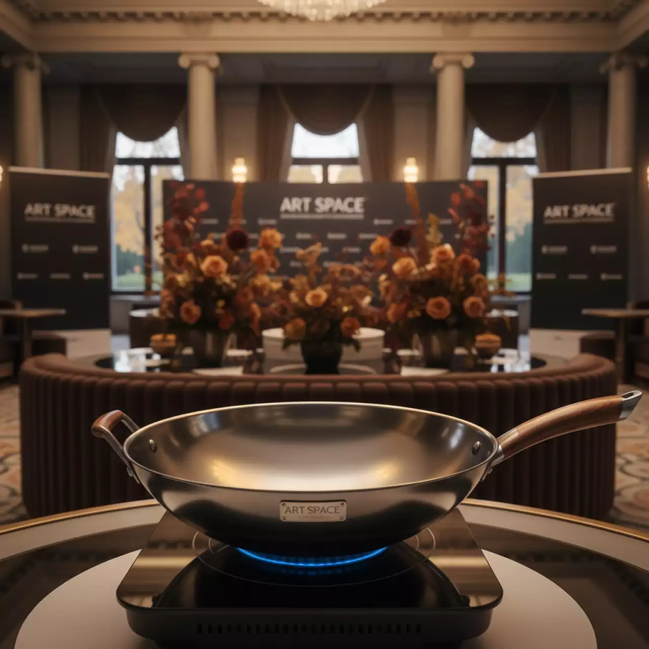 Аренда Сковорода вок 32 см в этно-парке «Моя Россия» — ART SPACE