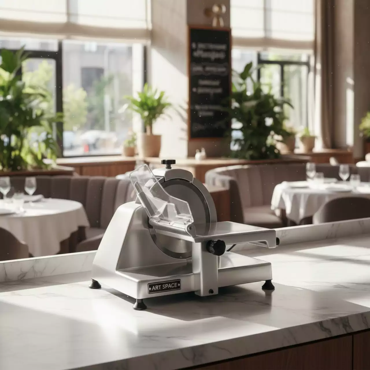 Аренда Слайсер AIRHOT SL 250 479х415х365 мм в ресторане «Магадан» — ART SPACE