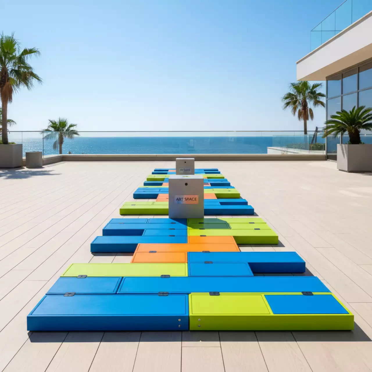 Аренда След в след в комплексе Sea Galaxy — ART SPACE