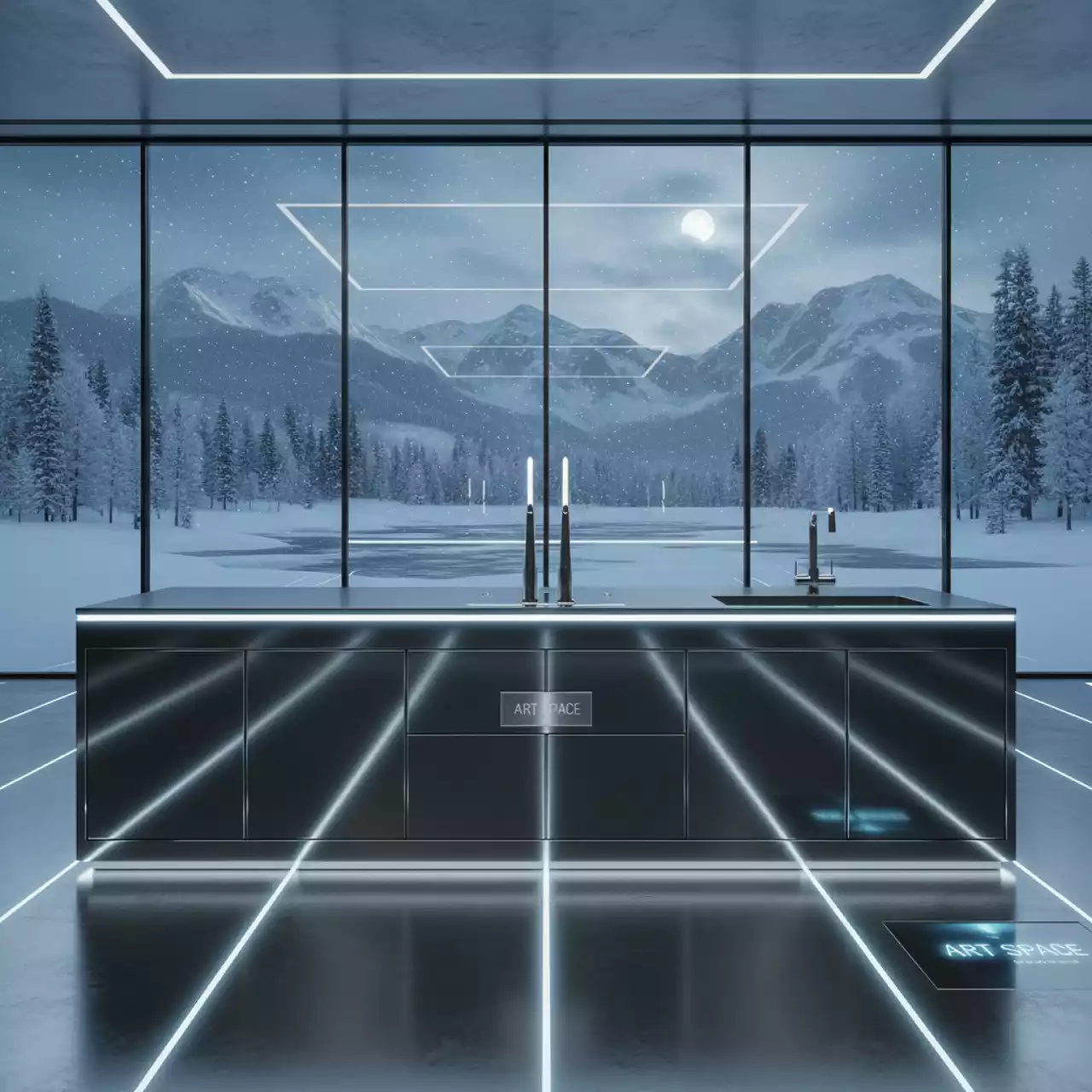 Аренда Смесители для кухни Iddis в ресторане «Плакучая Ива» — ART SPACE