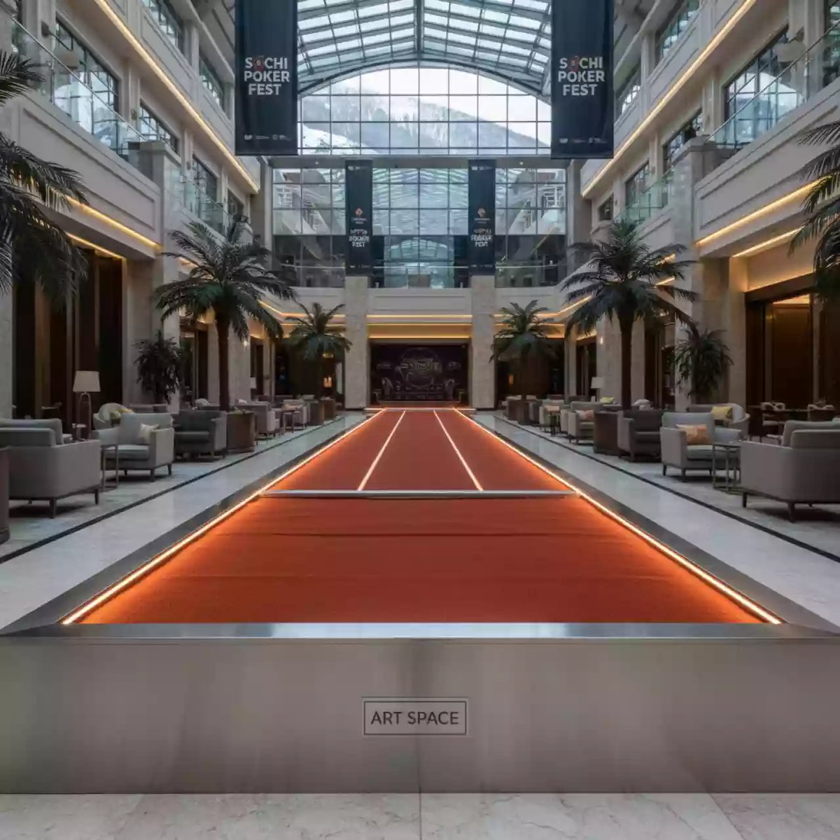 Аренда Снаряд для прыжков в длину в Sochi Marriott Krasnaya Polyana — ART SPACE