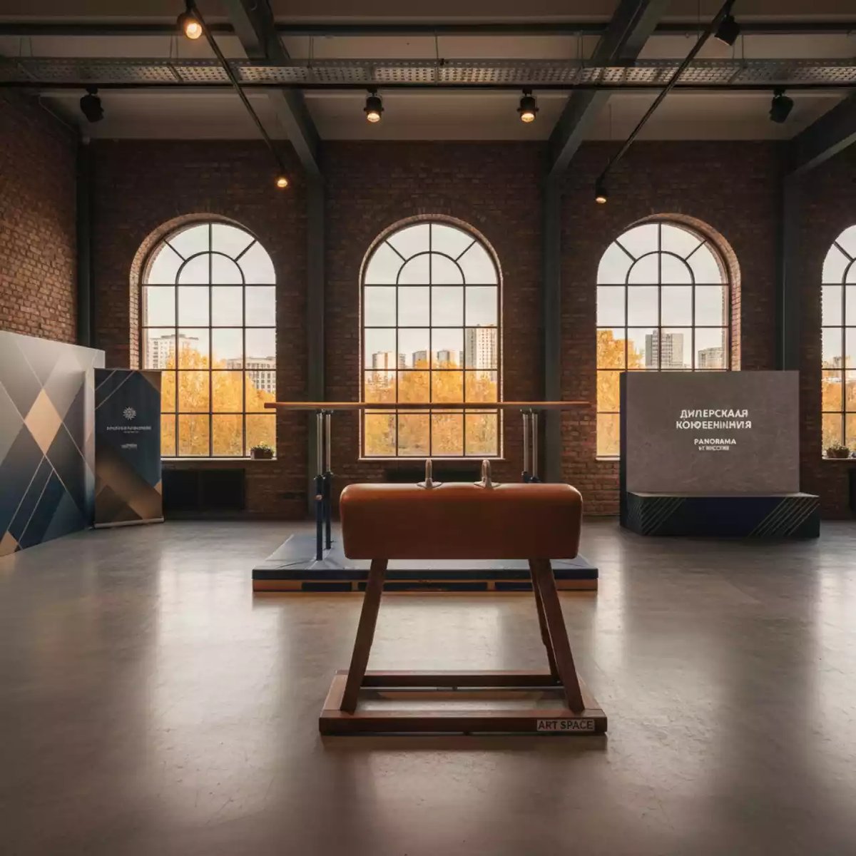 Аренда Снаряды гимнастические в Panorama by Mercure — ART SPACE