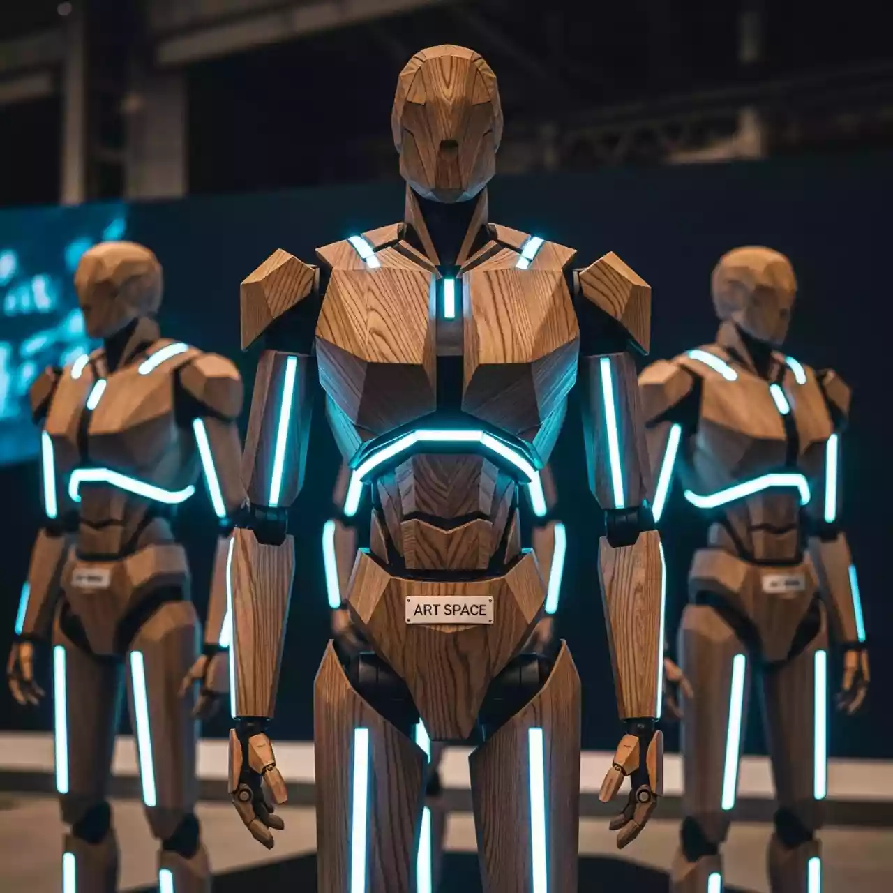 Аренда Солдаты деревянные в VK Stadium Sirius — ART SPACE