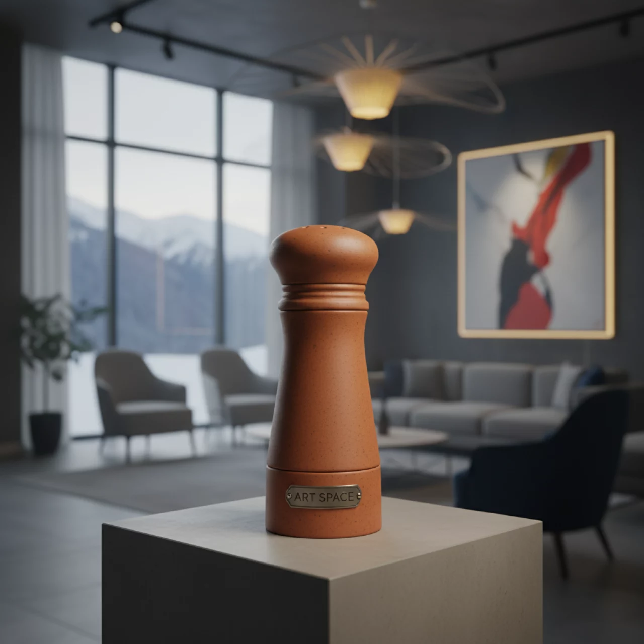 Аренда Солонка терракота Steelite высота 74 мм диаметр 57 мм в Поляна 1389 Отель и Спа — ART SPACE