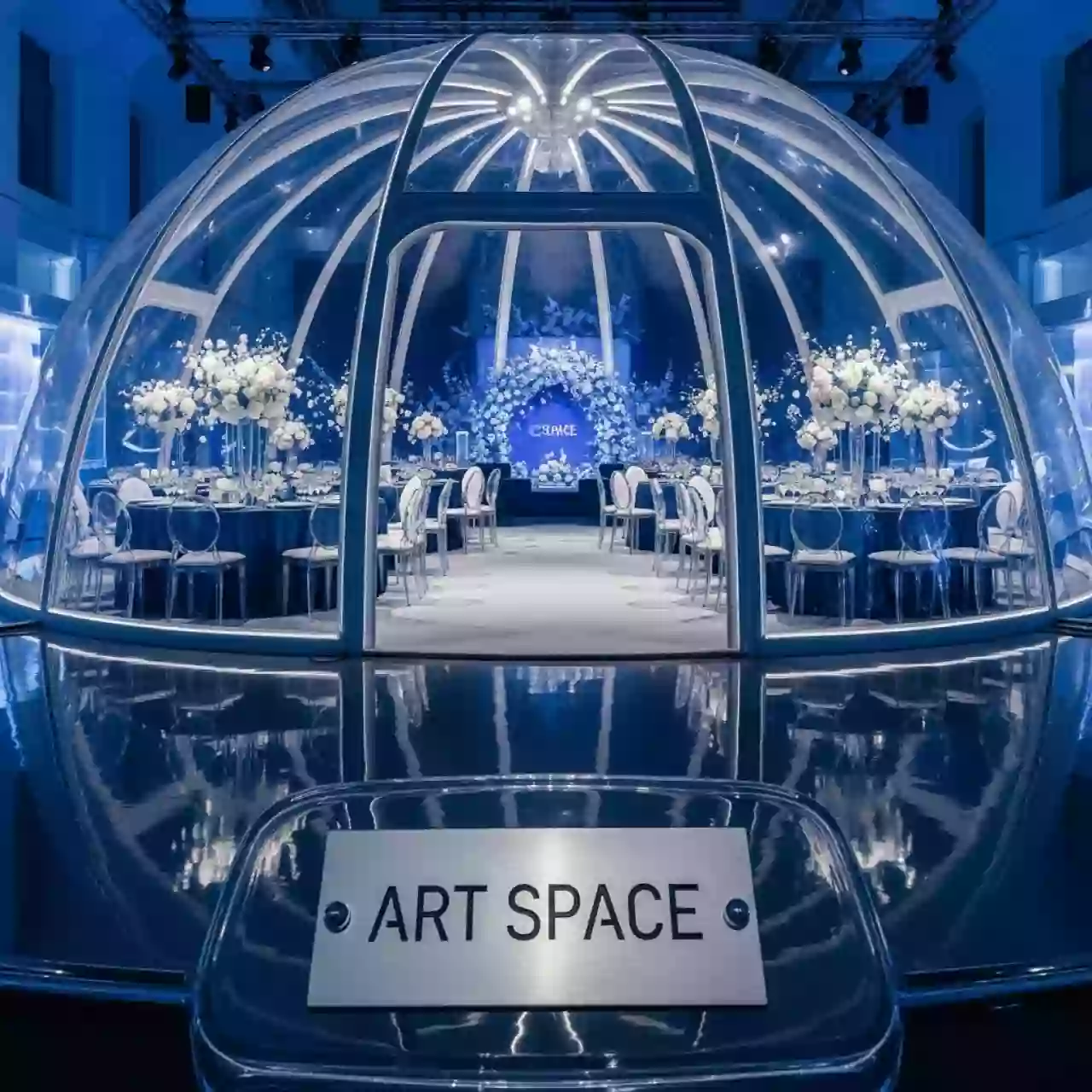 Аренда Сооружение воздухоопорное для РЦ "Луна" в Ледовом дворце «Айсберг» — ART SPACE