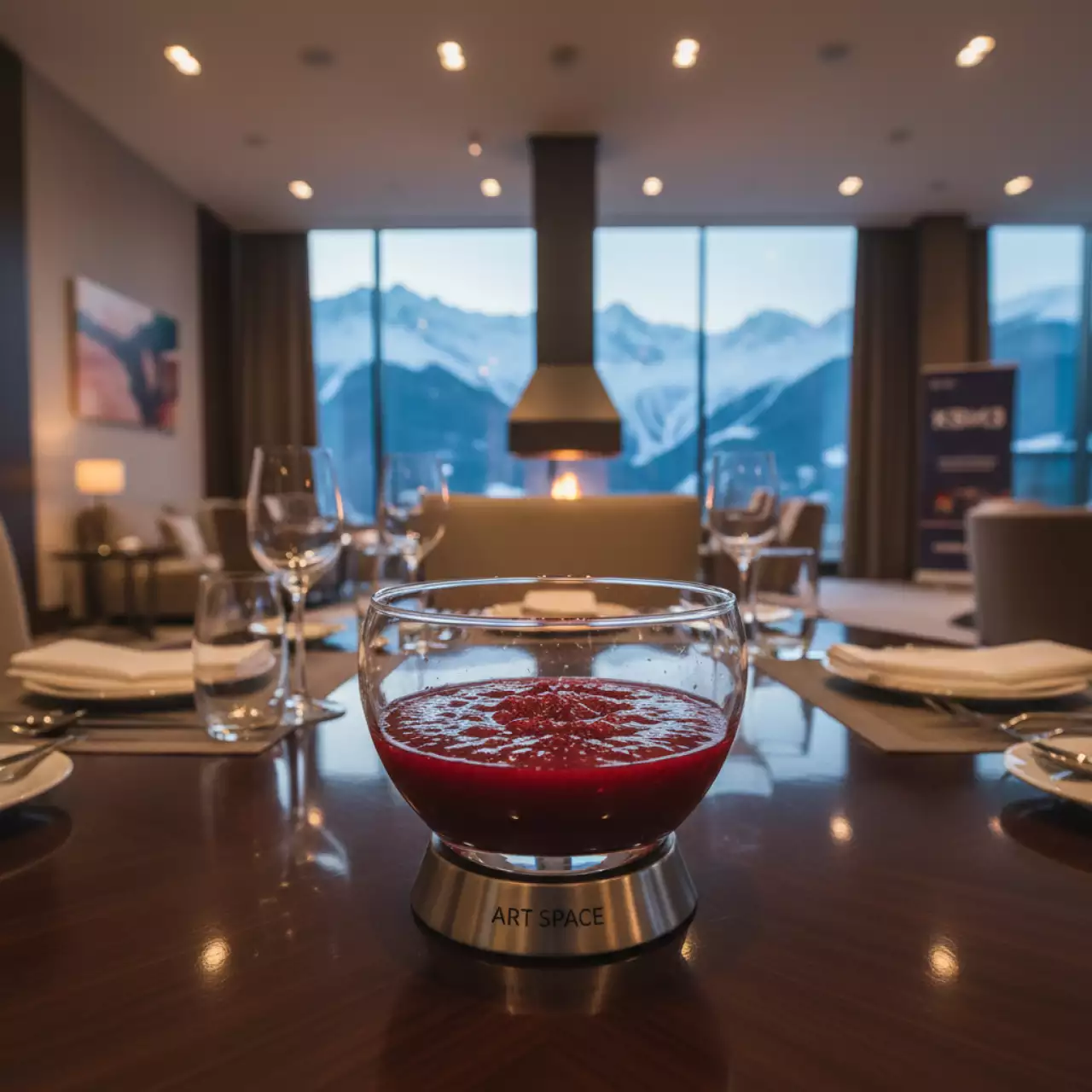 Аренда Соус клюквенный в Rixos Krasnaya Polyana — ART SPACE