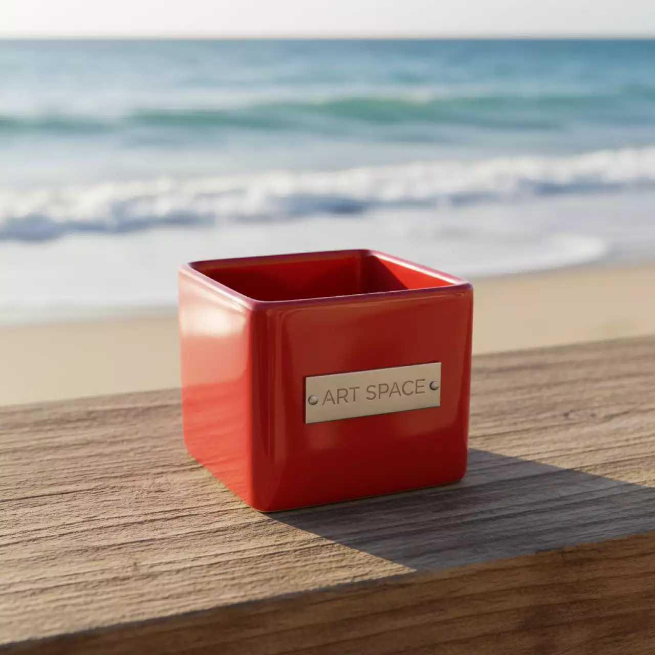 Аренда Соусник Corona красный 50х50 мм 60 мл на пляже «Мандарин» — ART SPACE