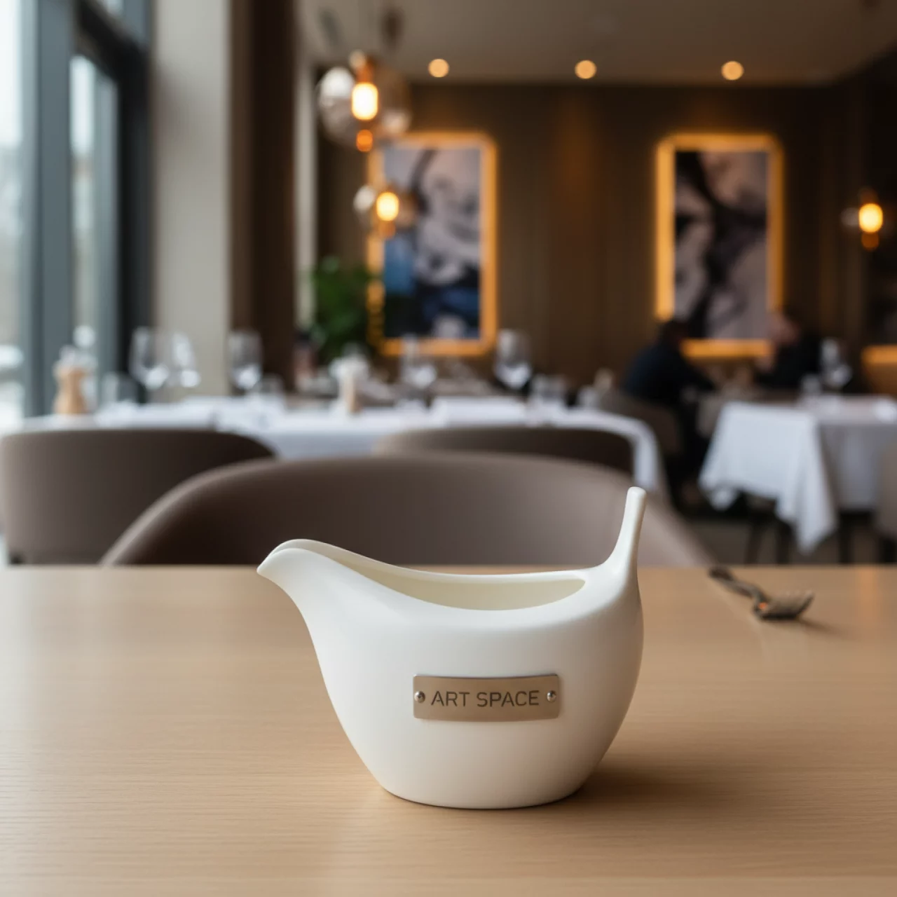 Аренда Соусник House белый 25 мл в ресторане «Sanremo» — ART SPACE