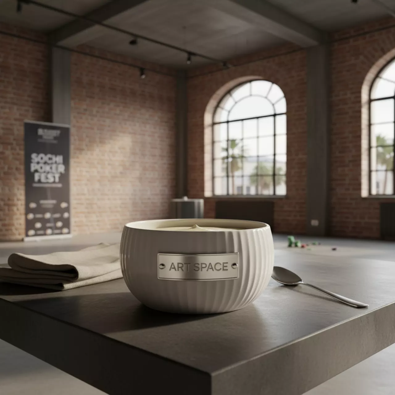 Аренда Соусник круглый Chan Wave 100 мм в Grand Karat Sochi — ART SPACE