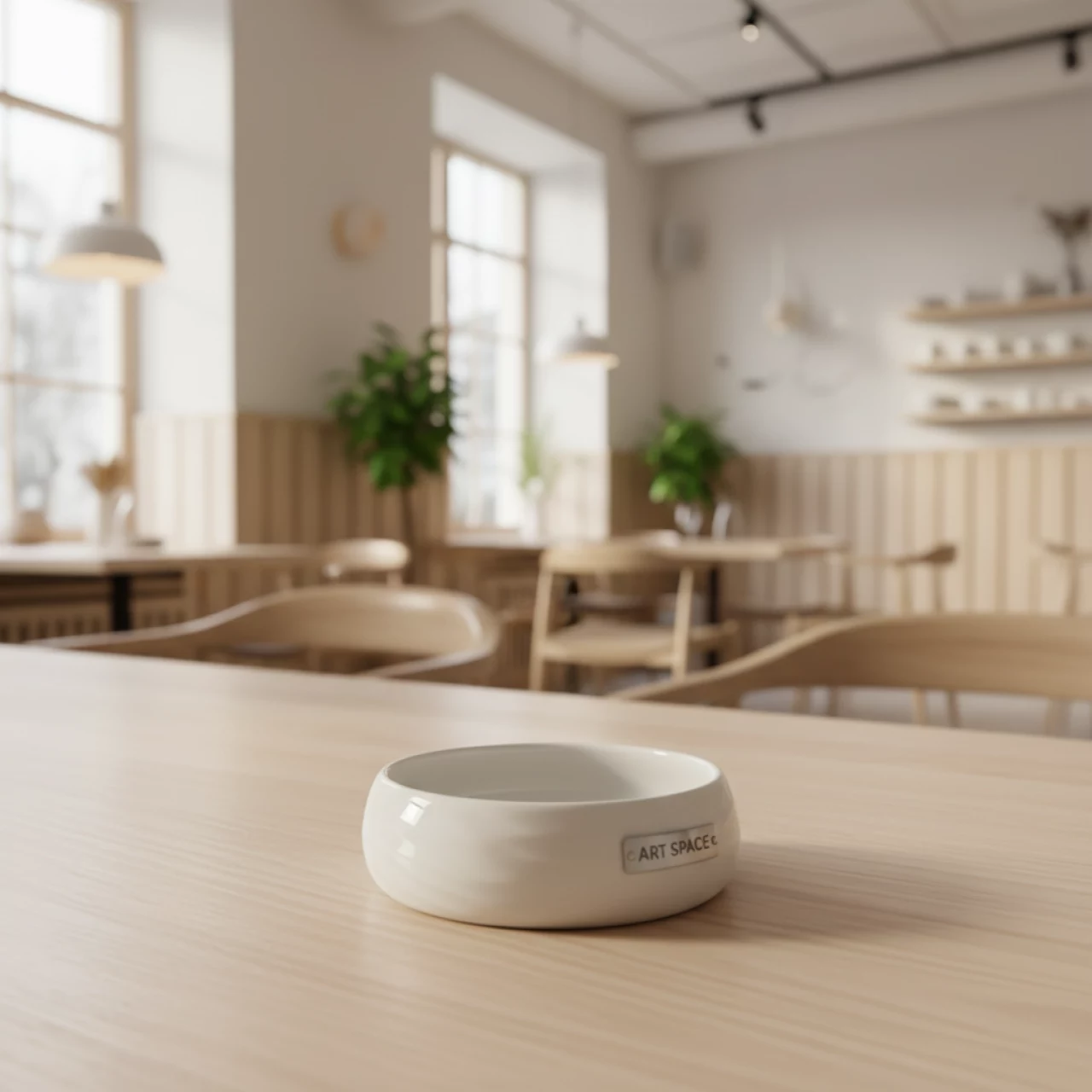 Аренда Соусник круглый Chan Wave диаметр 100 мм в ресторане «Баран-Рапан» — ART SPACE