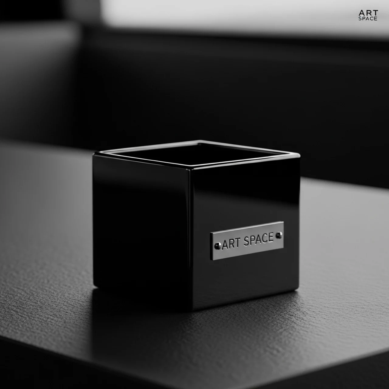 Аренда Соусник куба черный 60 мл на VIP теплоходе (Морпорт Сочи) — ART SPACE