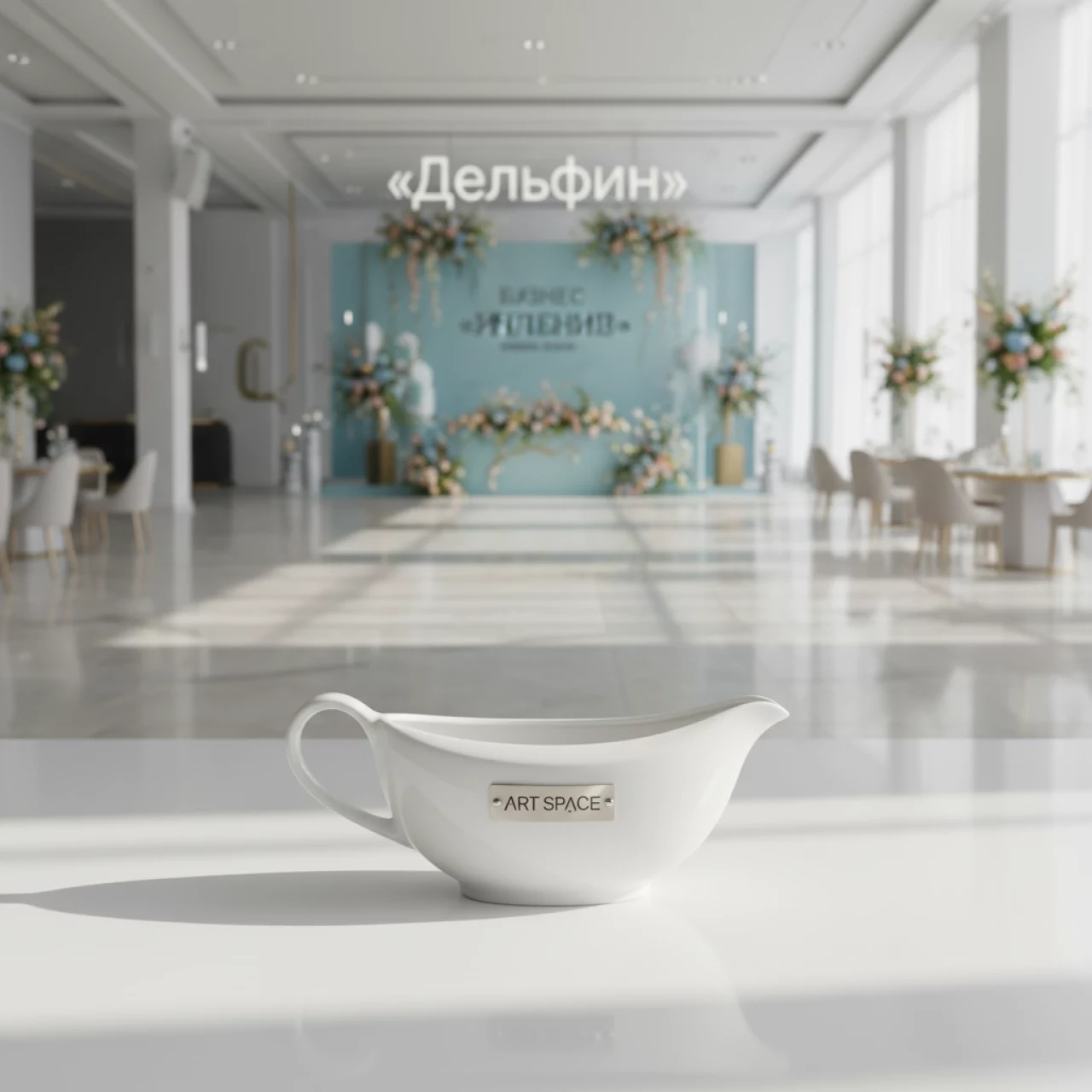 Аренда Соусник миниатюра белый 35 мл D 6 см в банкетном зале «Дельфин» — ART SPACE