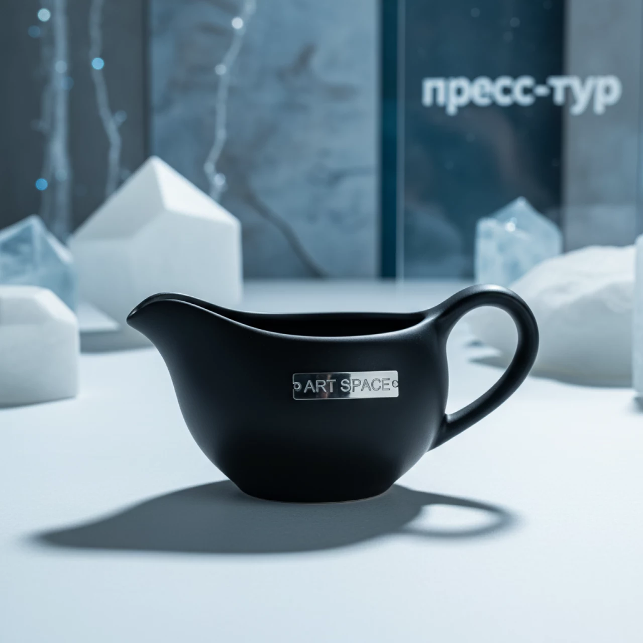 Аренда Соусник миниатюра черный 35 мл d 6 см в отеле «Богатырь» — ART SPACE