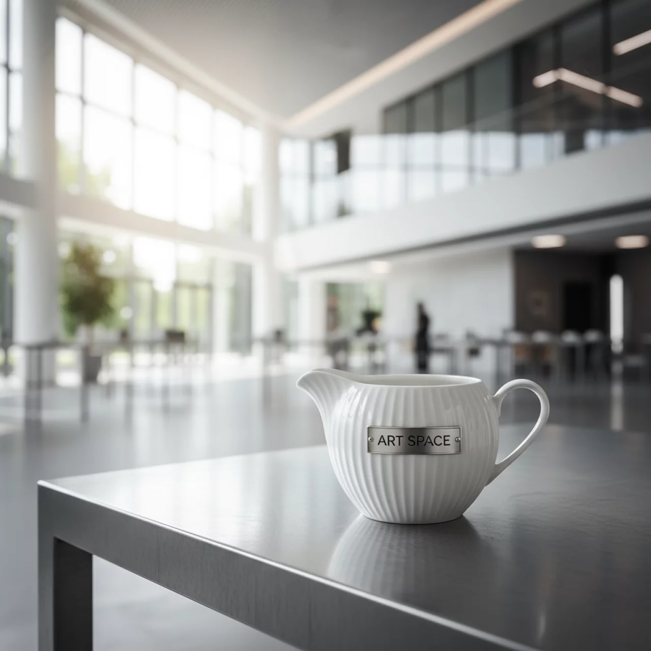 Аренда Соусник рифленый белый 60 мл в Университете «Сириус» — ART SPACE