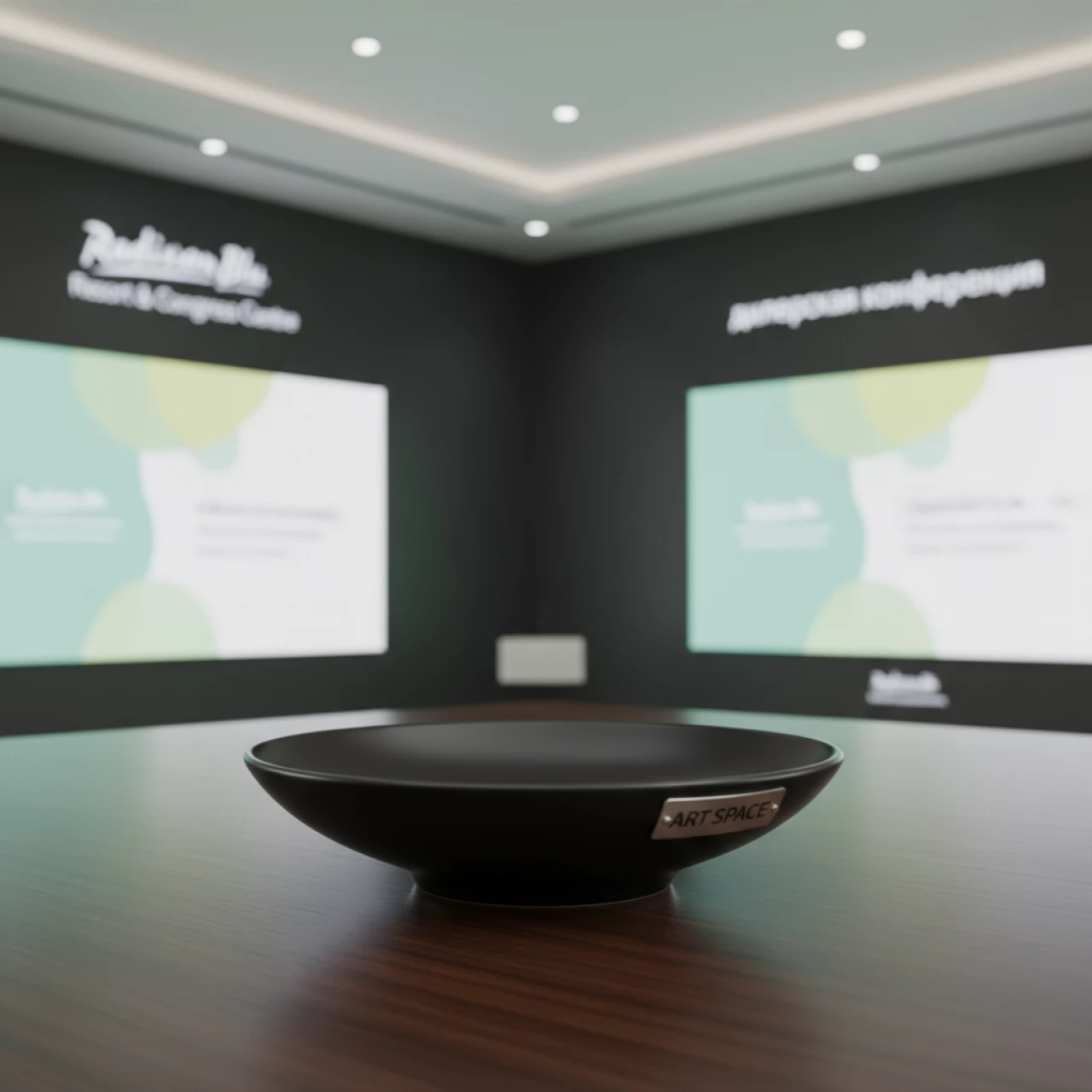 Аренда Соусник саке черный 50 мл D 60 мм H 40 мм в Radisson Blu Resort & Congress Centre — ART SPACE