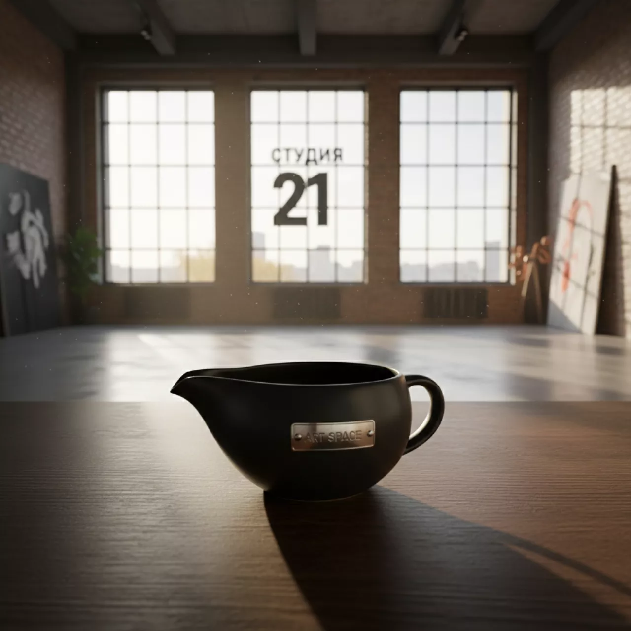 Аренда Соусник Саке черный в лофте «Студия 21» — ART SPACE