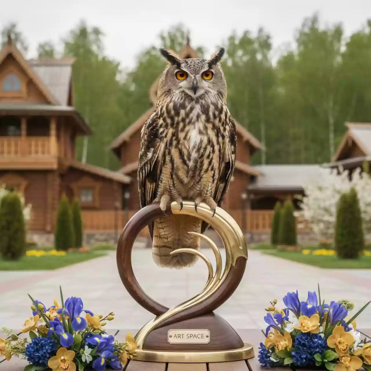 Аренда Сова в этно-парке «Моя Россия» — ART SPACE