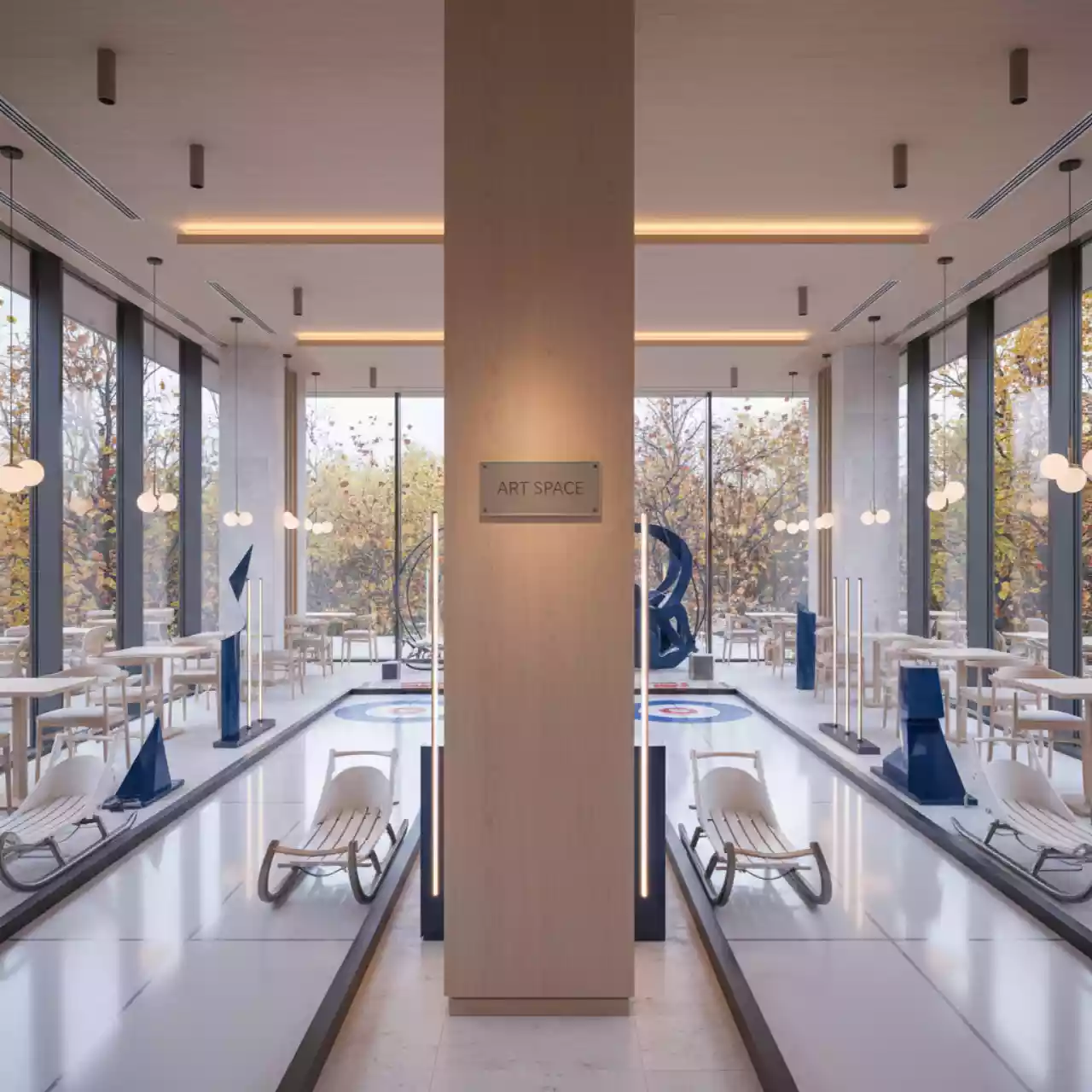 Аренда Спартакиада зимой в ресторане «Баран-Рапан» — ART SPACE