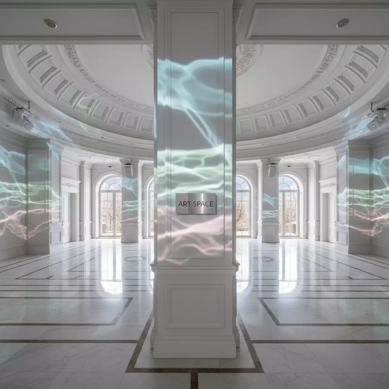 Аренда Спецэффект переливающаяся вода Euro DJ в Radisson Hotel Rosa Khutor — ART SPACE