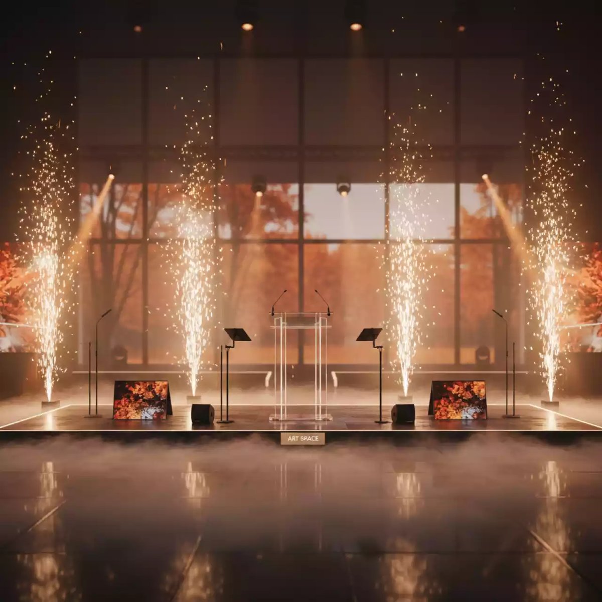 Аренда Спецэффекты сценические в Karat Resort — ART SPACE