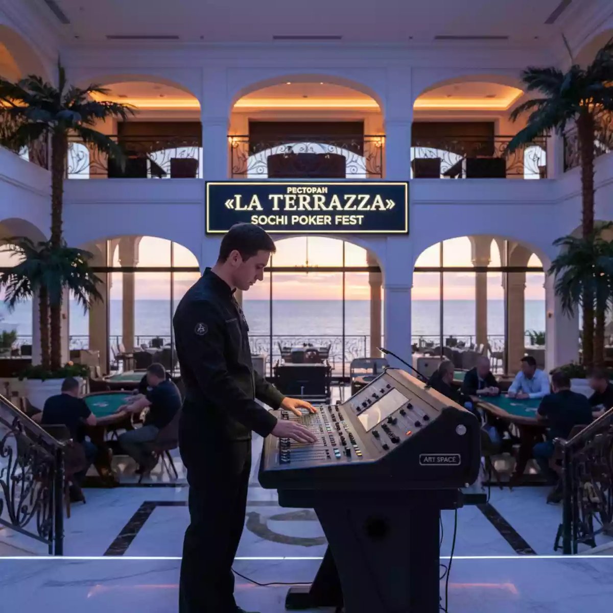 Аренда Специалист технический на время мероприятия в ресторане «La Terrazza» — ART SPACE