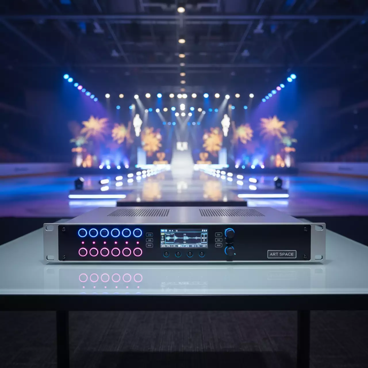 Аренда Спикер процессор DBX Driverack PA 2 в ледовой арене «Шайба» — ART SPACE