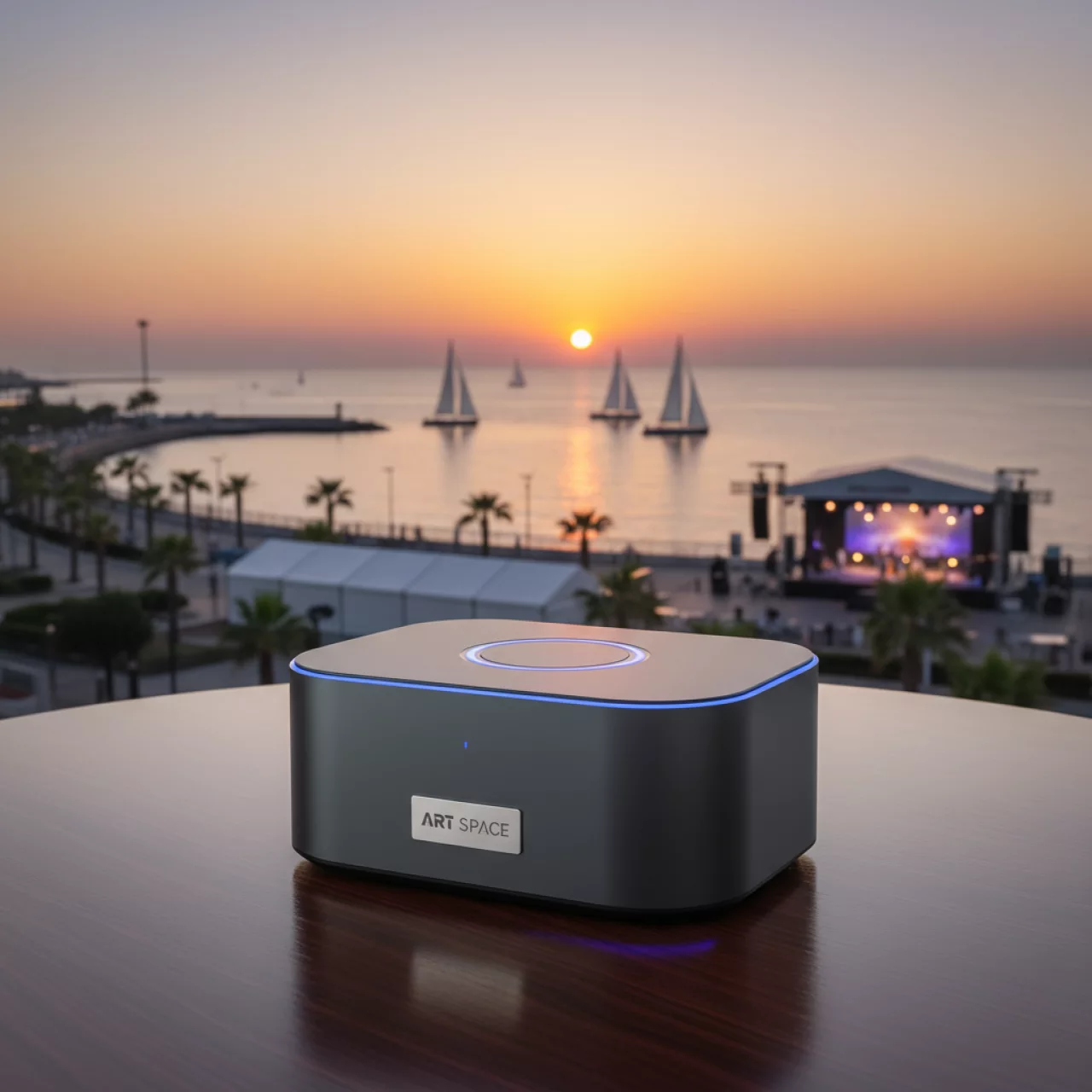 Аренда Спикерфон для ВКС беспроводной Antouch VHD M200 в Сочи — ART SPACE