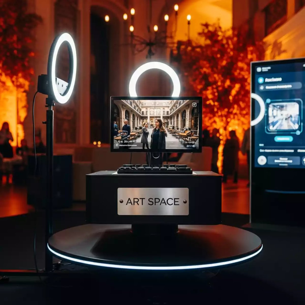 Аренда Спиннер видео профессиональный в отеле «Богатырь» — ART SPACE