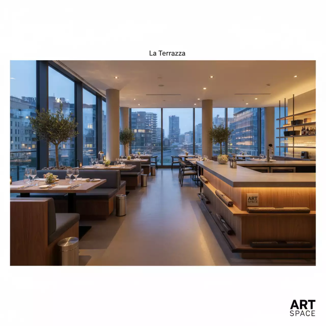 Аренда Средств защиты от насекомых и грызунов в ресторане «La Terrazza» — ART SPACE