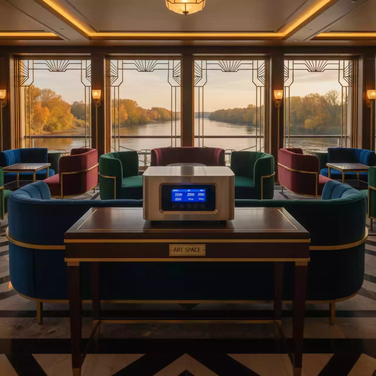 Аренда Стабилизатор напряжения Ресанта АСН 15000 1 Ц на теплоходе «Дагомыс» — ART SPACE