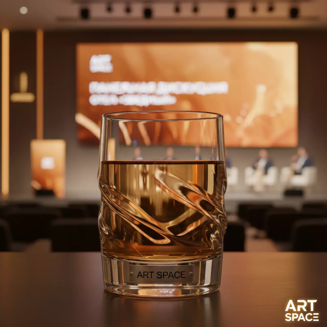 Аренда Стакан для виски Волна 310 мл в отеле «Звездный» — ART SPACE