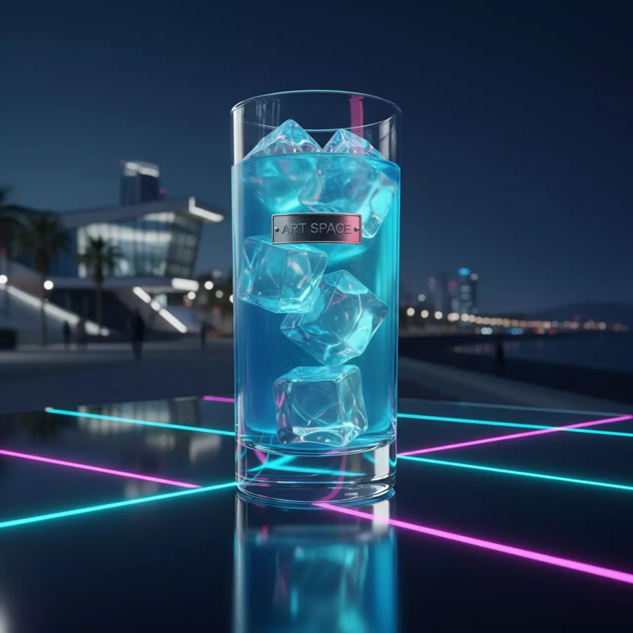 Аренда Стакан хайбол Исланд 330 мл на Имеретинской набережной — ART SPACE