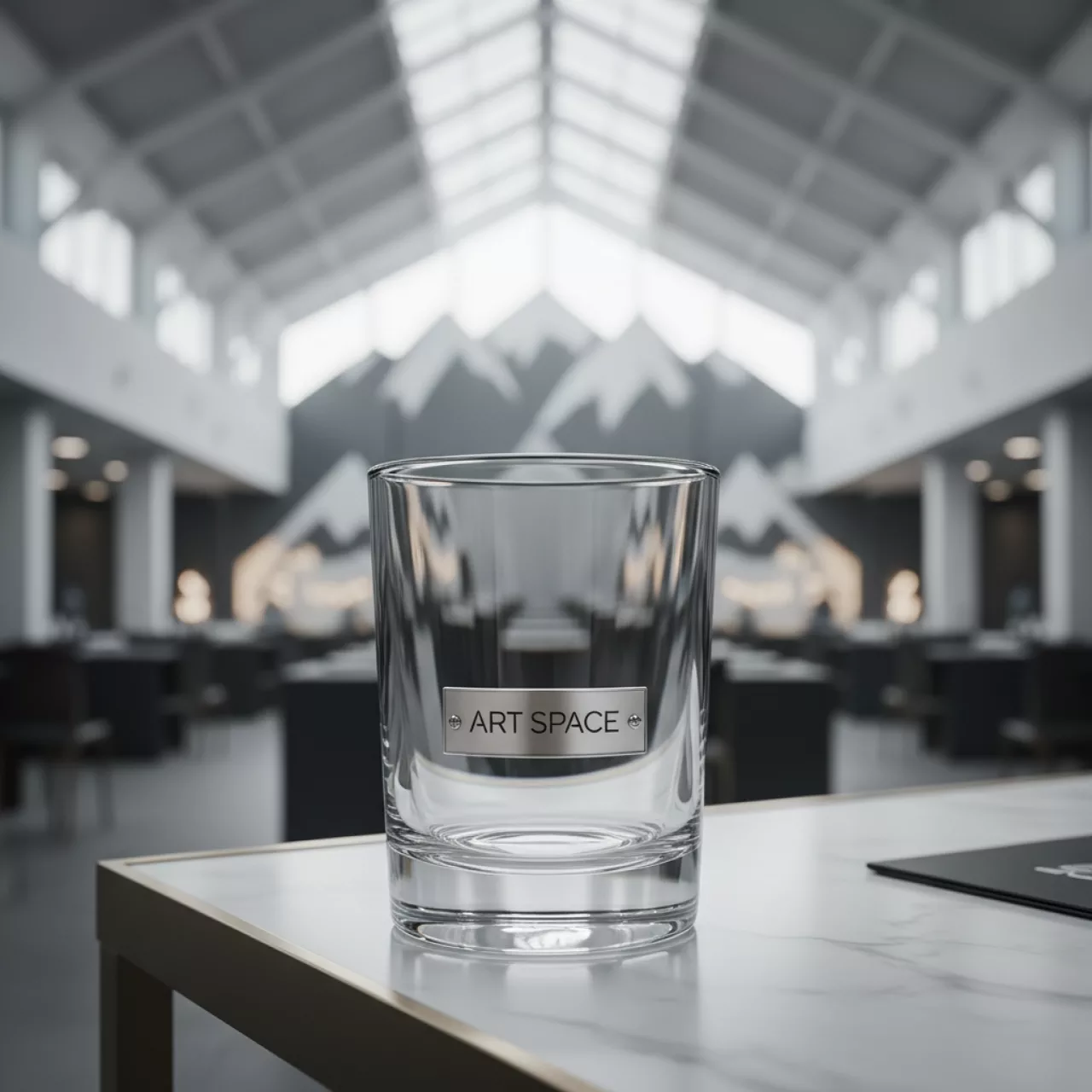 Аренда Стакан рокс 310 мл 80х90 мм в ледовом дворце «Роза Хутор» — ART SPACE