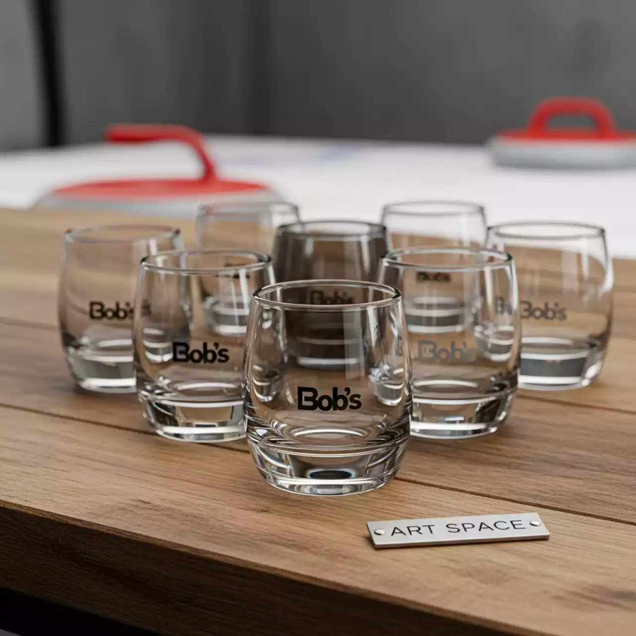 Аренда Стаканчик Бобс для комплимента 50 мл в Керлинговом центре «Ледяной куб» — ART SPACE