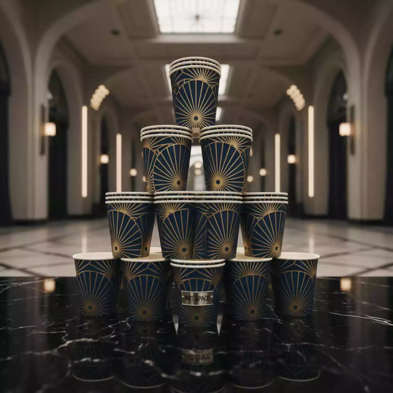 Аренда Стаканчик одноразовый 100 шт в МФК «Горный» — ART SPACE